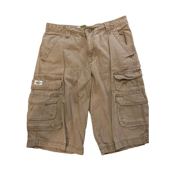 Lee‎ Dungarees Boys Sz 16 R Shorts Loose Adjustable Waistband - Picture 1 of 4